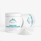 Polvo de creatina hidratante