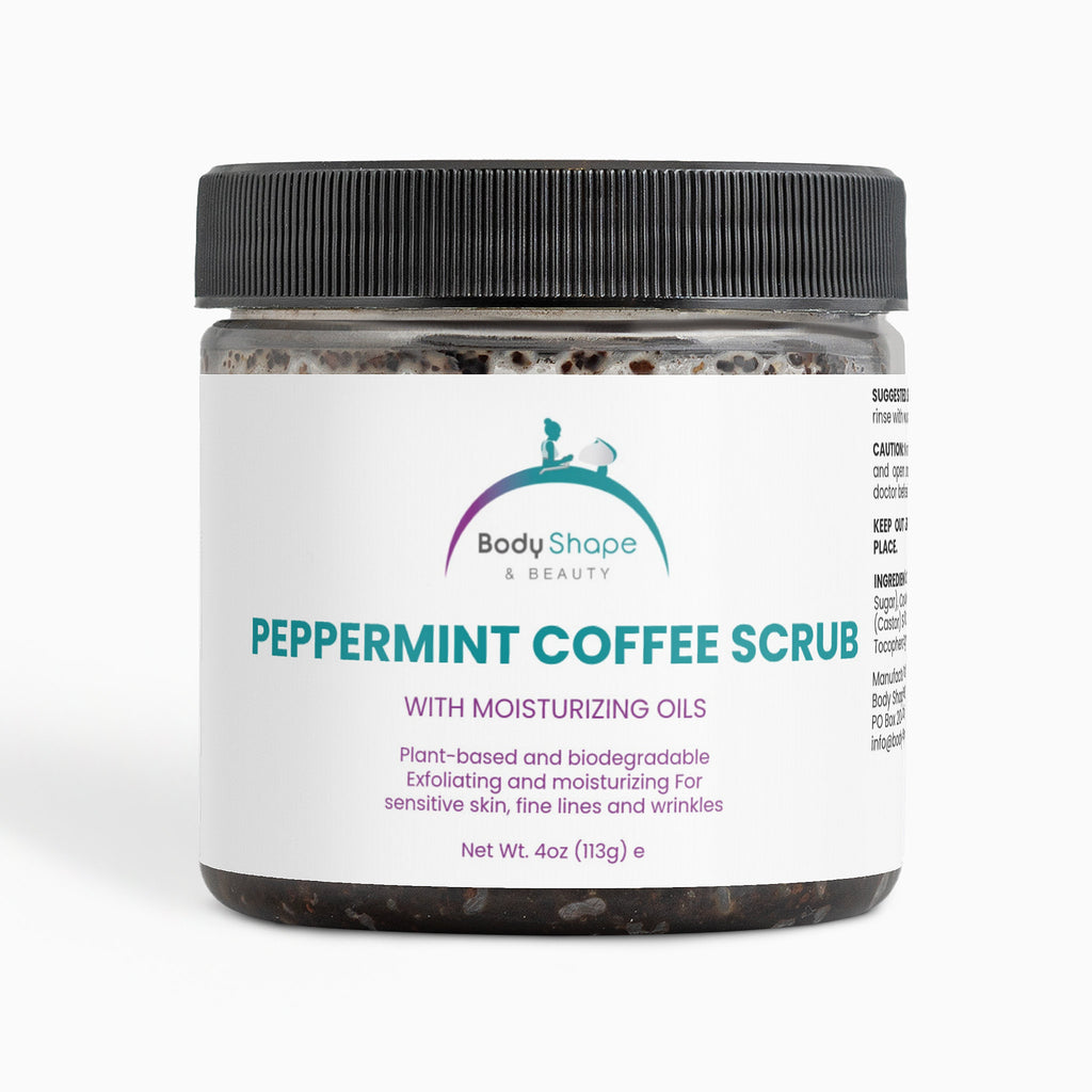 Peppermint Coffee Scrub