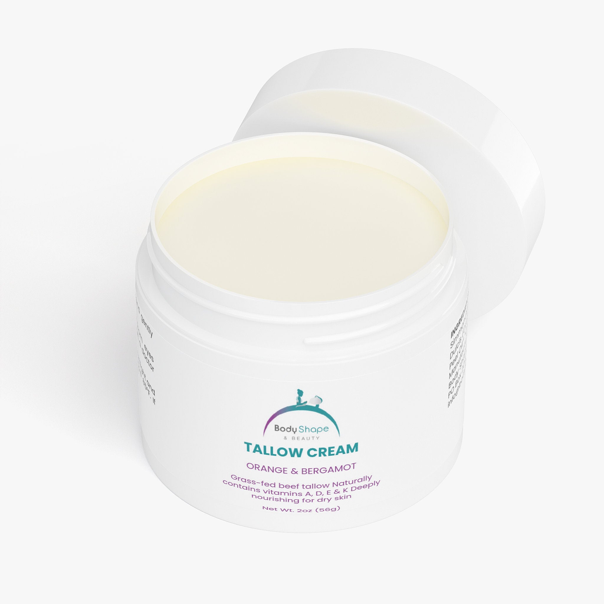 Tallow Cream Orange & Bergamot